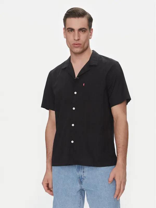 Levi's® Levi's® Košulja Sunset Camp 72625-0115 Crna Standard Fit