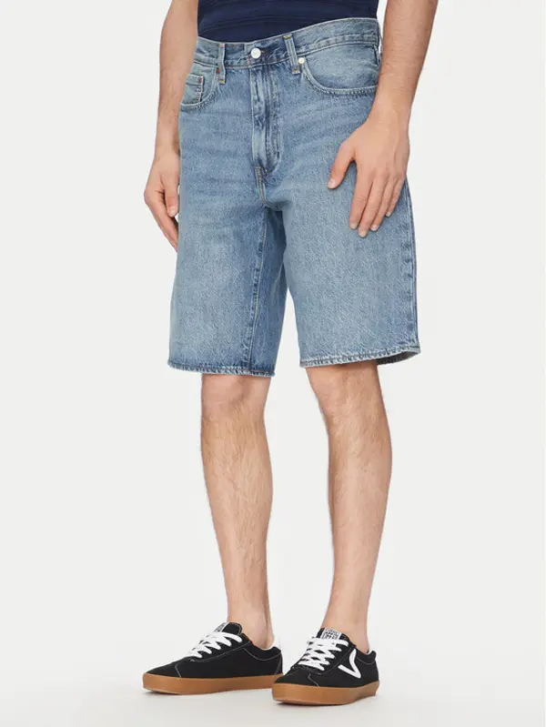 Levi's Levi's® Kratke traperice 478™ 001JM-0005 Plava Baggy Fit
