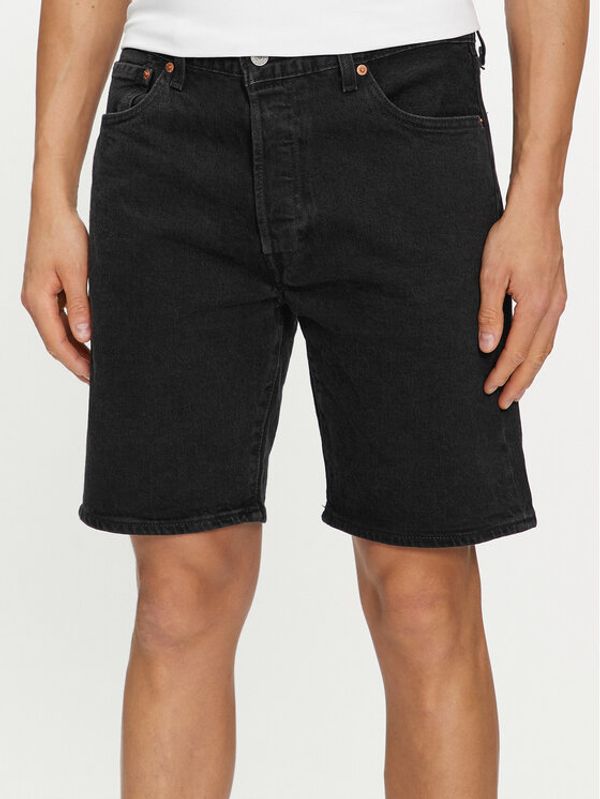 Levi's® Levi's® Kratke traperice 501® Hemmed 36512-0224 Crna Regular Fit