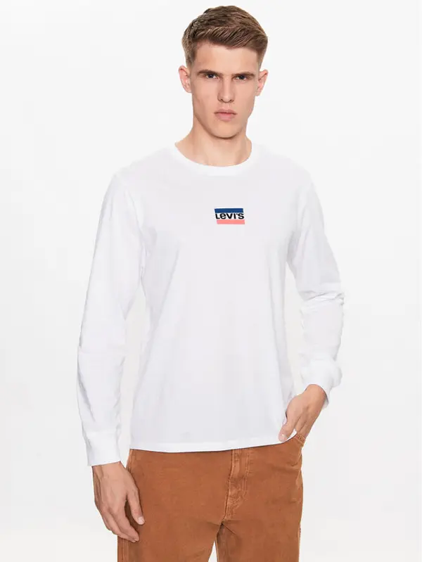 Levi's® Levi's® Majica dugih rukava Graphic Mini 36015-0158 Bijela Regular Fit