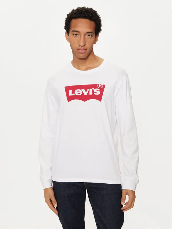 Levi's® Levi's® Majica dugih rukava Graphic Tee 36015-0010 Bijela Regular Fit