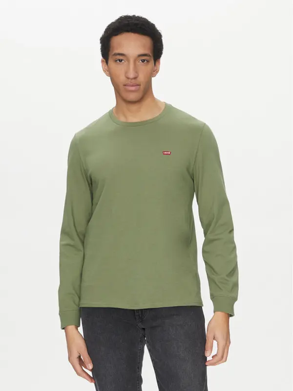Levi's® Levi's® Majica dugih rukava Housemark 72848-0022 Zelena Regular Fit