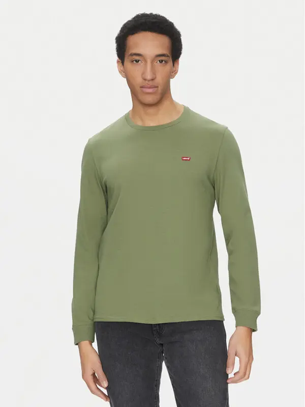 Levi's® Levi's® Majica dugih rukava Housemark 72848-0022 Zelena Regular Fit