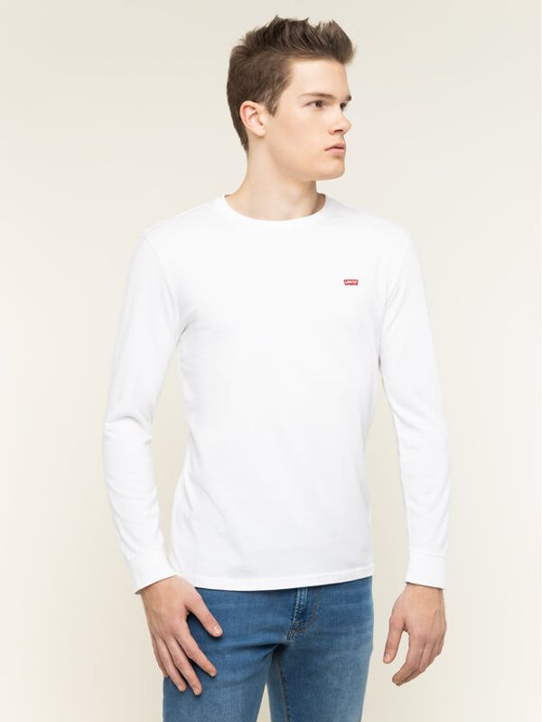 Levi's® Levi's® Majica dugih rukava Original Logo Tee 72848-0000 Bijela Regular Fit