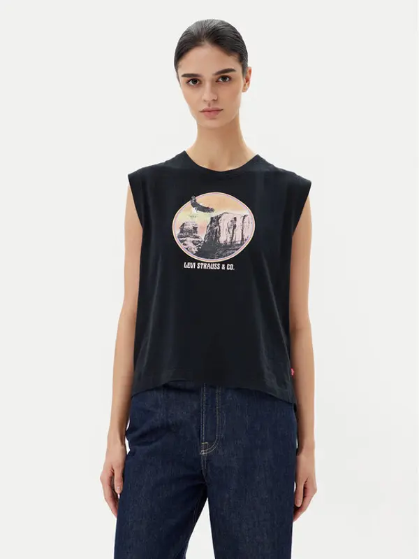 Levi's® Levi's® Majica Graphic 001MW-0003 Crna Standard Fit
