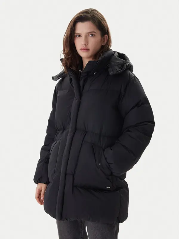 Levi's® Levi's® Pernata jakna Western Bubble 003HB-0000 Crna Regular Fit
