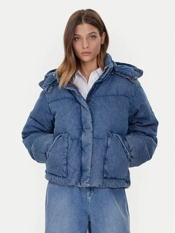 Levi's® Levi's® Pernata jakna Western Bubble 003MD-0000 Plava Relaxed Fit