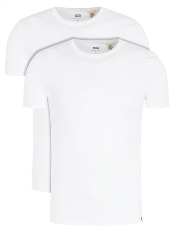 Levi's® Levi's® Set 2 majice 79541-0000 Bijela Slim Fit
