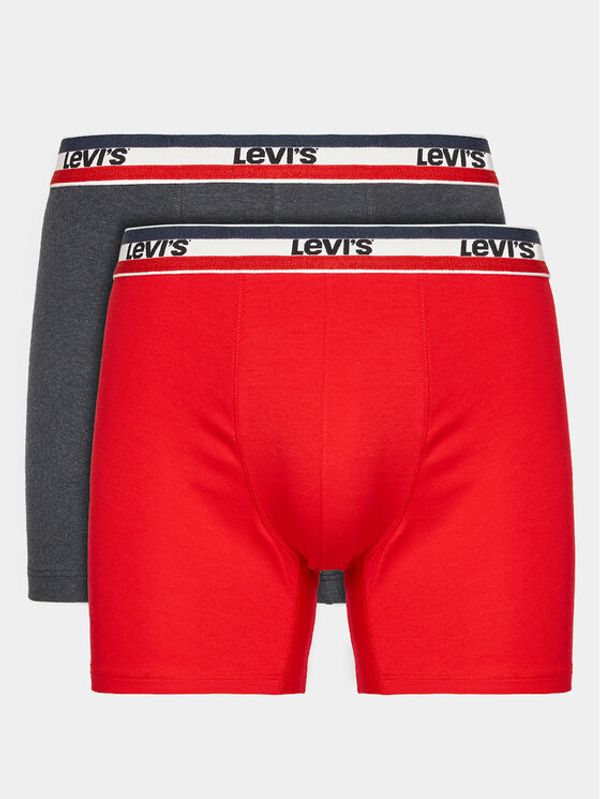Levi's® Levi's® Set od 2 para bokserica 37149-0817 Crvena