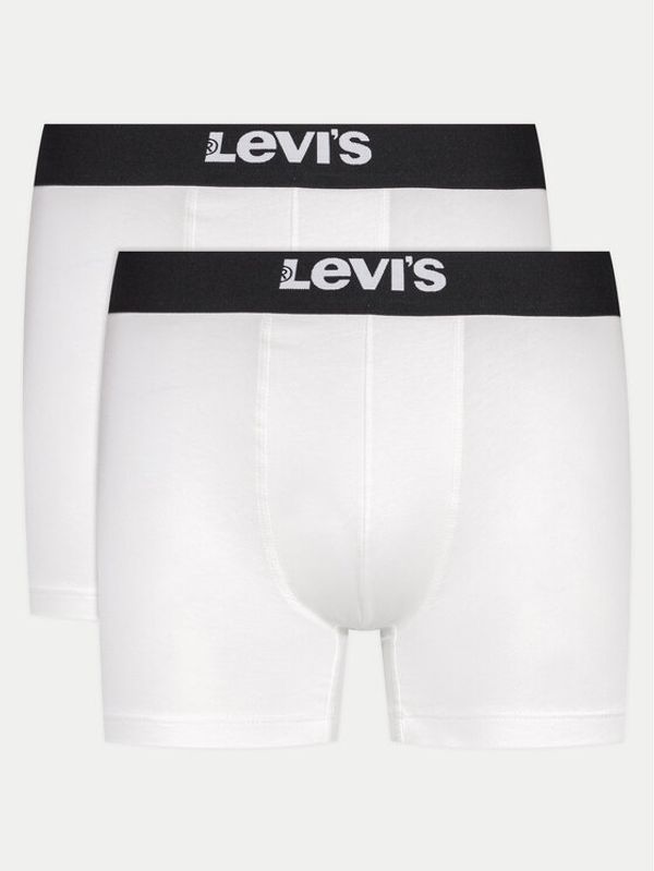 Levi's® Levi's® Set od 2 para bokserica Solid 37149-0812 Bijela
