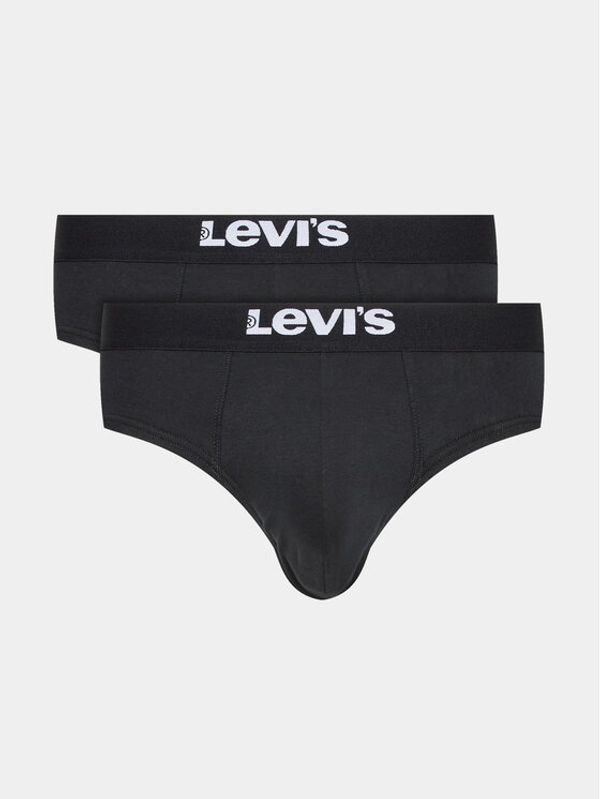 Levi's® Levi's® Set od 2 para slip gaćica 37149-0803 Crna