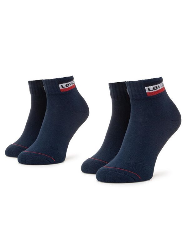Levi's® Levi's® Set od 2 para unisex niskih čarapa 37157-0147 Tamnoplava