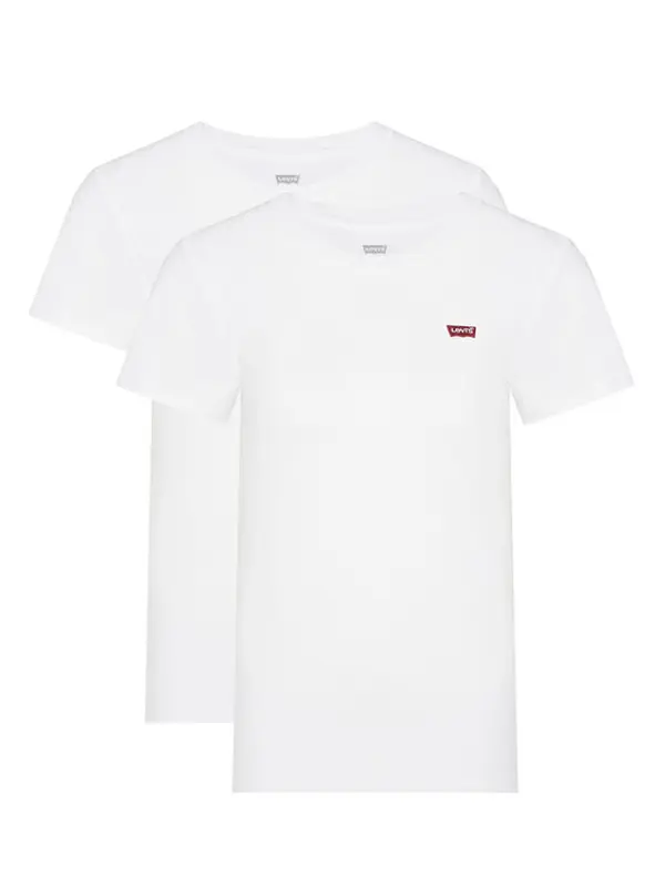 Levi's® Levi's® Set t-shirt majica﻿ Essential 004AO-0002 Bijela Slim Fit