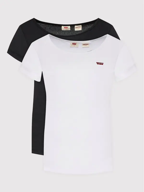 Levi's Levi's® Set t-shirt majica﻿ Perfect 74856-0000 Šarena Slim Fit