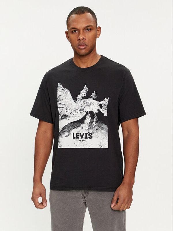 Levi's® Levi's® T-shirt 16143-1370 Crna Relaxed Fit