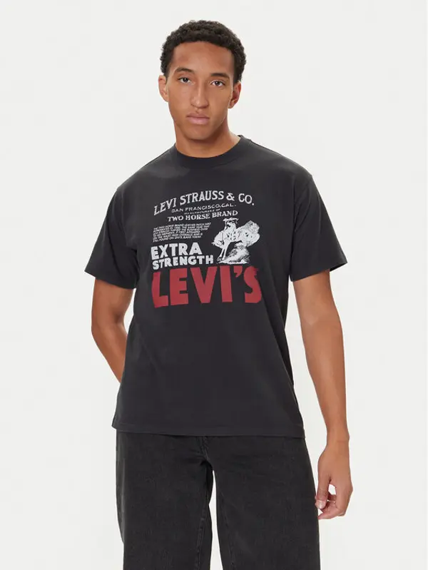 Levi's® Levi's® T-shirt 87373-0224 Crna Relaxed Fit