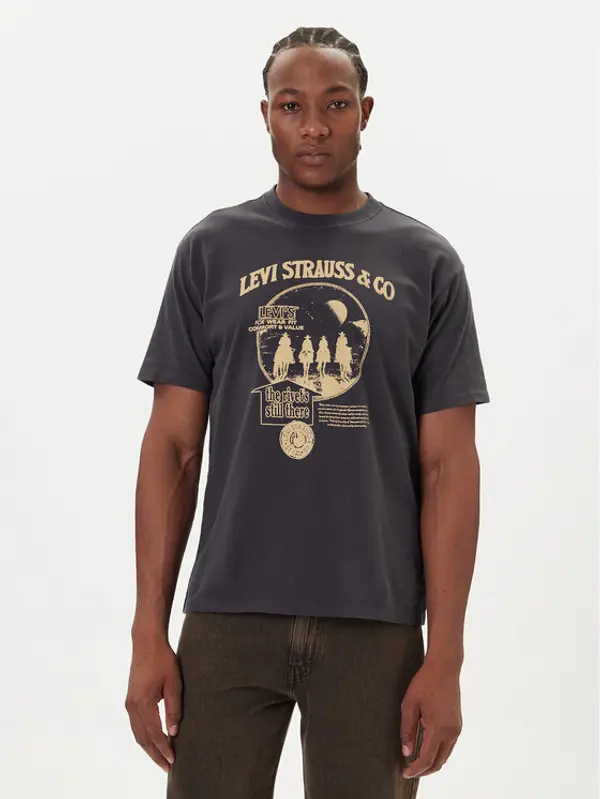 Levi's® Levi's® T-shirt 87373-0257 Crna Relaxed Fit