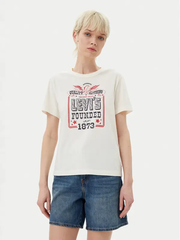 Levi's Levi's® T-shirt A8802-0041 Bijela Standard Fit