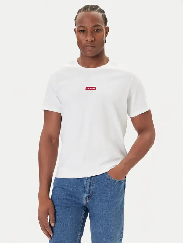 Levi's® Levi's® T-shirt Baby Tab 79554-0039 Bijela Loose Fit