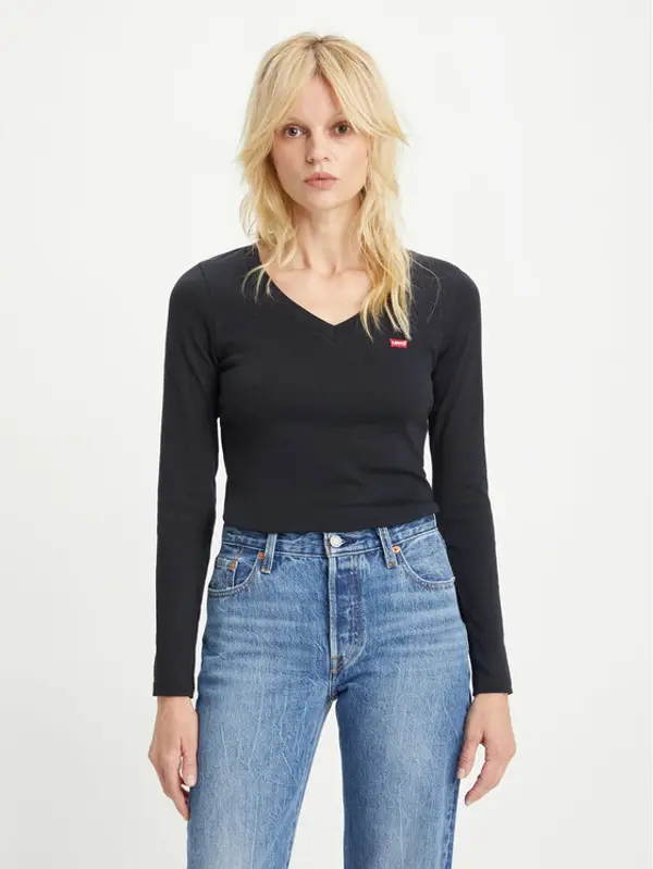 Levi's Levi's® T-shirt Baby Tee A48910000 Crna Slim Fit
