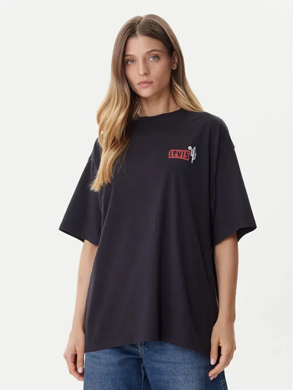 Levi's® Levi's® T-shirt Graphic 000G4-0020 Crna Relaxed Fit
