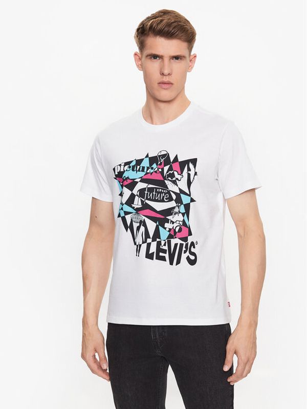 Levi's® Levi's® T-shirt Graphic 22491-1406 Bijela Regular Fit