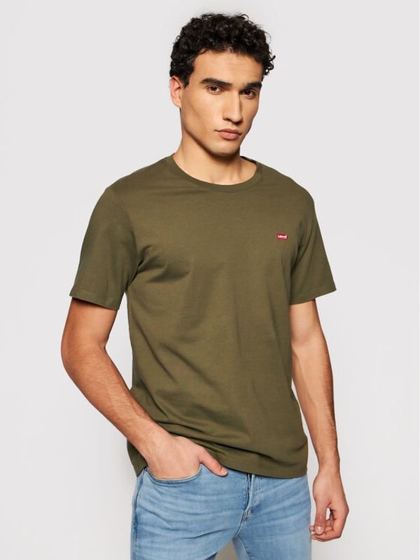 Levi's® Levi's® T-shirt Original Housemark 56605-0021 Zelena Standard Fit