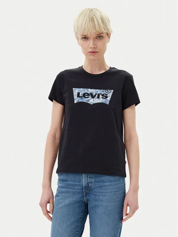 Levi's Levi's® T-shirt Perfect 17369-2930 Crna Regular Fit