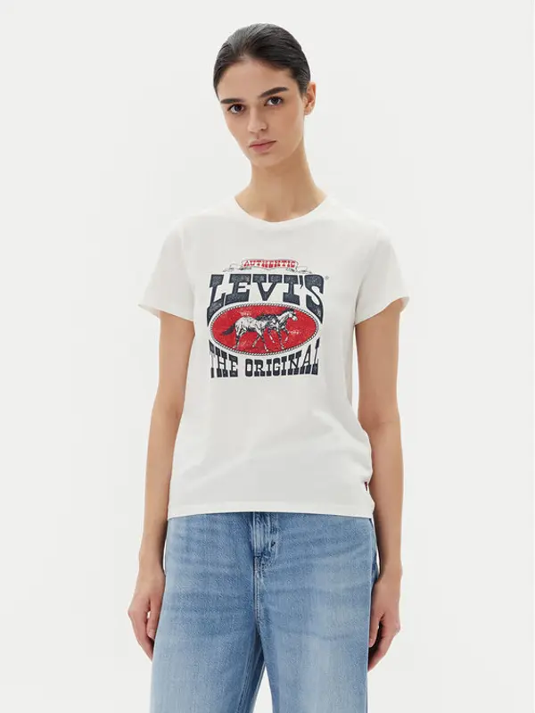 Levi's Levi's® T-shirt Perfect 17369-3022 Bijela Standard Fit