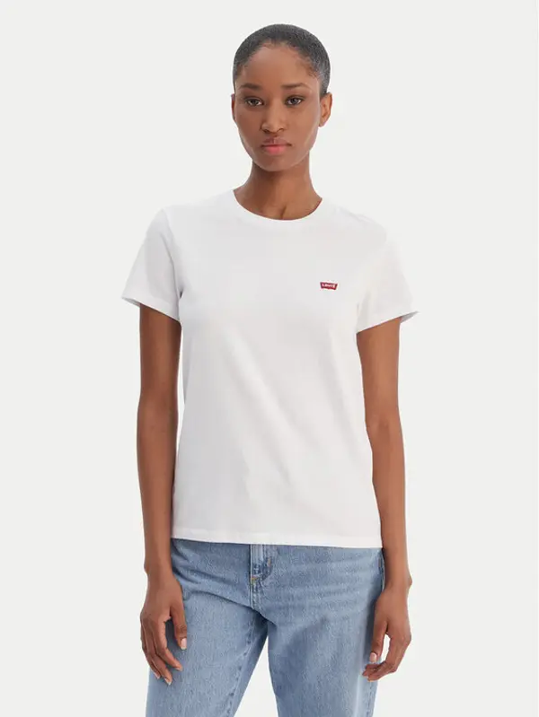 Levi's® Levi's® T-shirt Perfect Tee 39185-0006 Bijela Regular Fit