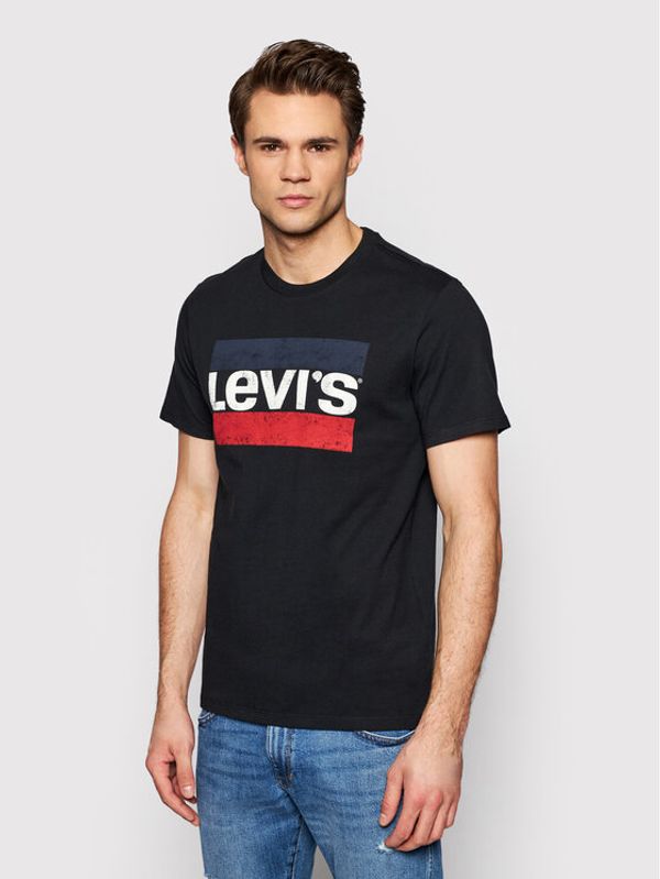 Levi's® Levi's® T-shirt Sportswear Graphic Tee 39636-0050 Crna Regular Fit