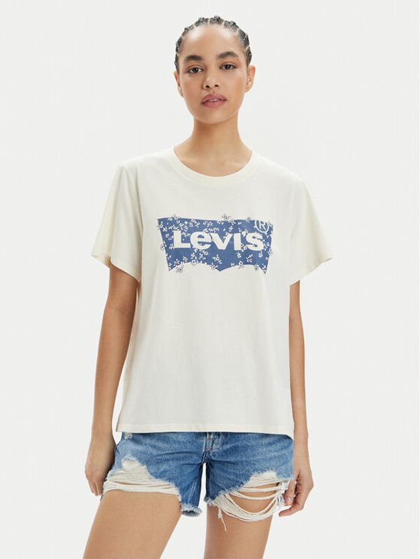 Levi's® Levi's® T-shirt The Perfect 35790-0349 Bijela Regular Fit