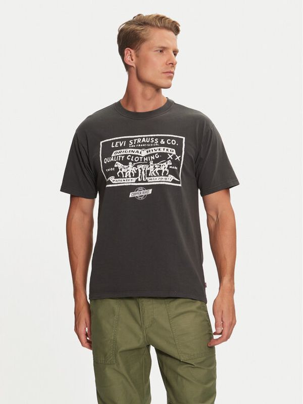 Levi's® Levi's® T-shirt Vintage Graphic 87373-0144 Crna Relaxed Fit