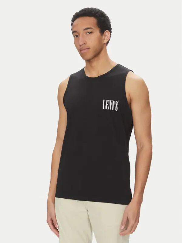 Levi's® Levi's® Tank top Graphic Rower A7642-0004 Crna Regular Fit