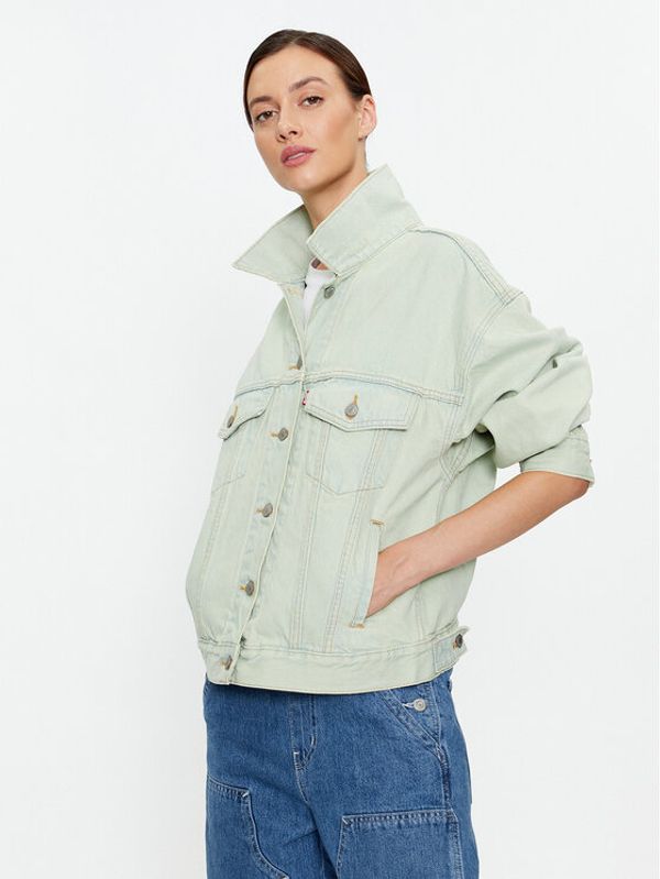 Levi's® Levi's® Traper jakna 90's A1743-0025 Zelena Relaxed Fit