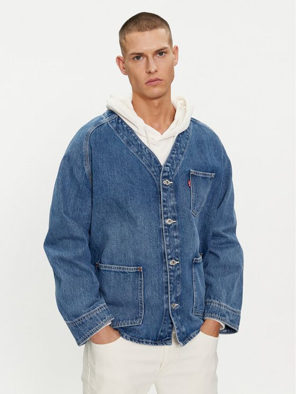 Levi's® Levi's® Traper jakna Union Engineer A7139-0000 Plava Relaxed Fit