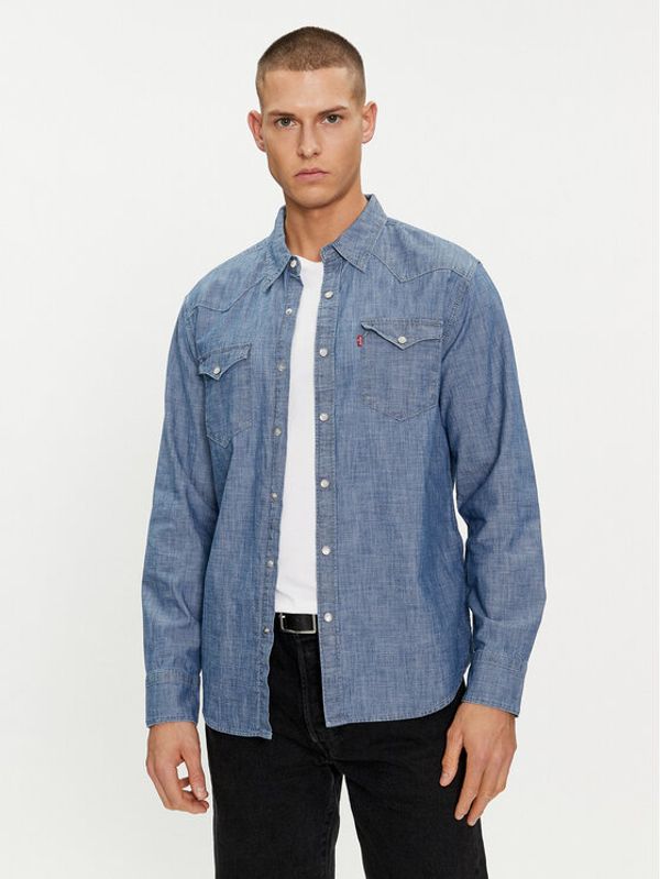Levi's® Levi's® traper košulja Barstow Western 85744-0067 Plava Standard Fit