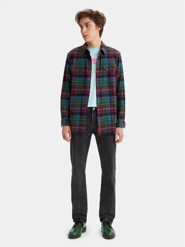 Levi's Levi's® Traperice 501® 00501-3371 Crna Straight Fit