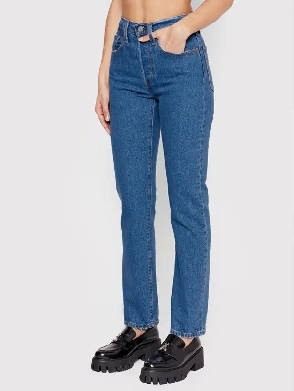 Levi's® Levi's® Traperice 501® Crop 36200-0225 Plava Cropped Fit