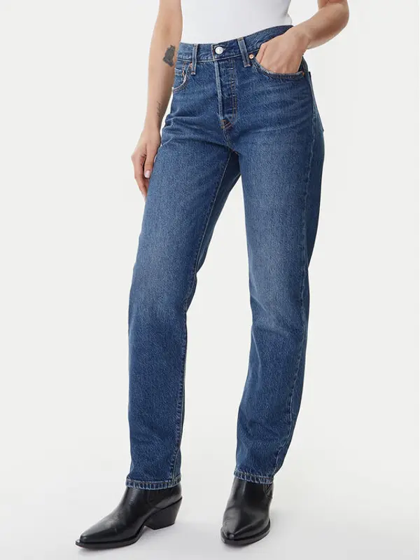 Levi's® Levi's® Traperice 501® Original A8746-0001 Plava Slim Fit