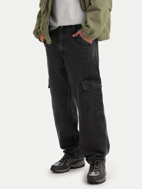 Levi's® Levi's® Traperice 568™ 000LP-0002 Crna Loose Fit
