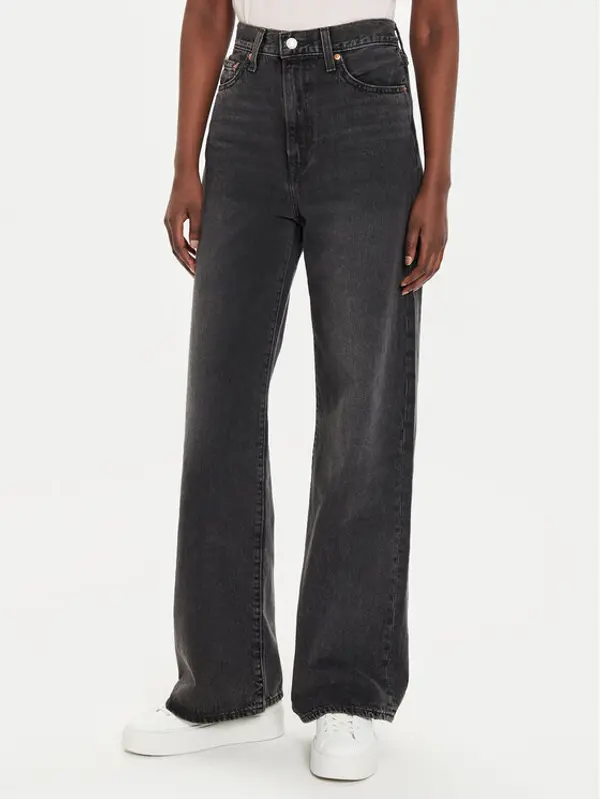 Levi's® Levi's® Traperice Ribcage A6081-0011 Crna Wide Leg