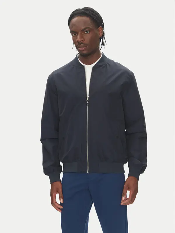 lindbergh Lindbergh Bomber 30-301136 Tamnoplava Regular Fit