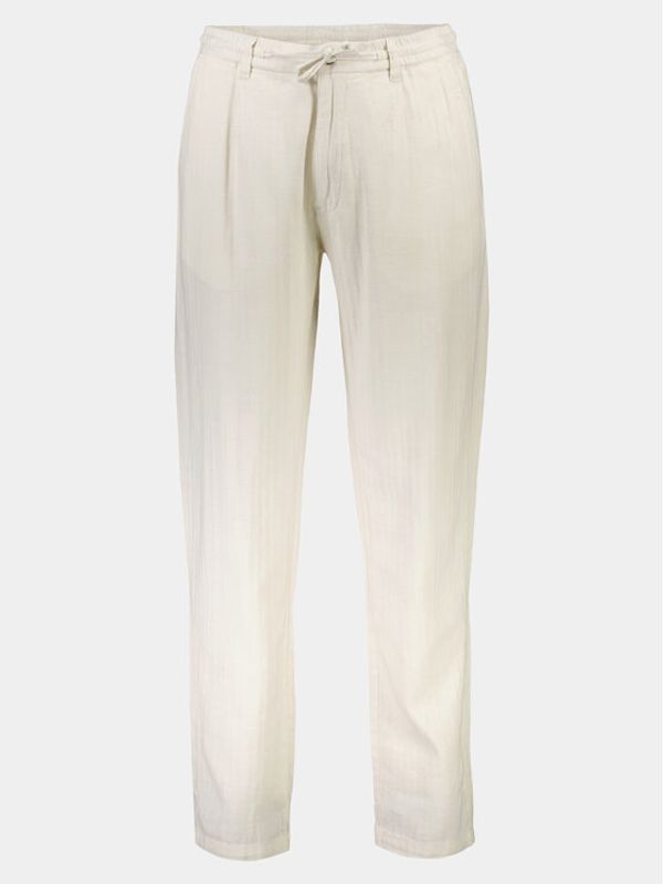 Lindbergh Lindbergh Hlače 30-003020 Bijela Relaxed Fit