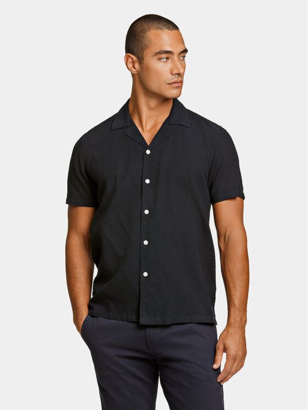 Lindbergh Lindbergh Košulja 30-203319 Crna Relaxed Fit