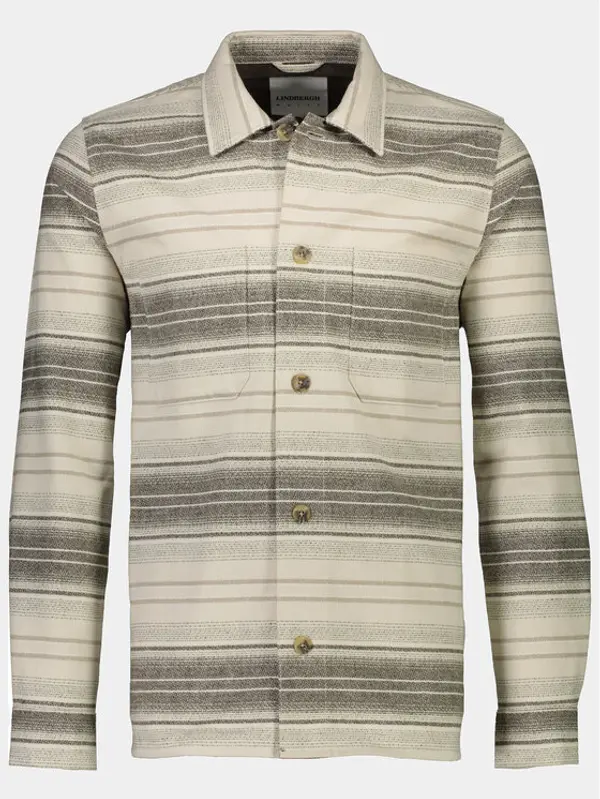 lindbergh Lindbergh Košulja 30-305277 Bež Relaxed Fit