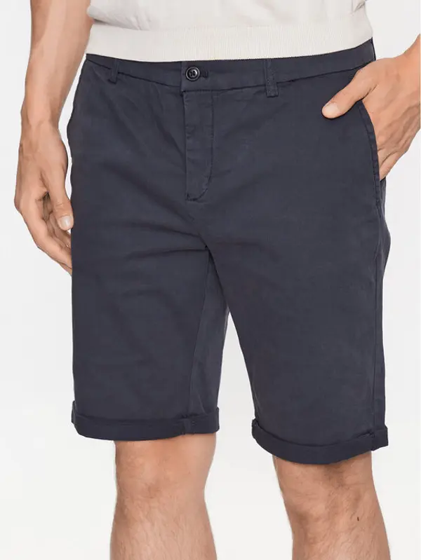 lindbergh Lindbergh Kratke hlače 30-505044 Plava Slim Fit