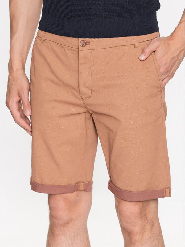 Lindbergh Lindbergh Kratke hlače 30-505048 Smeđa Slim Fit