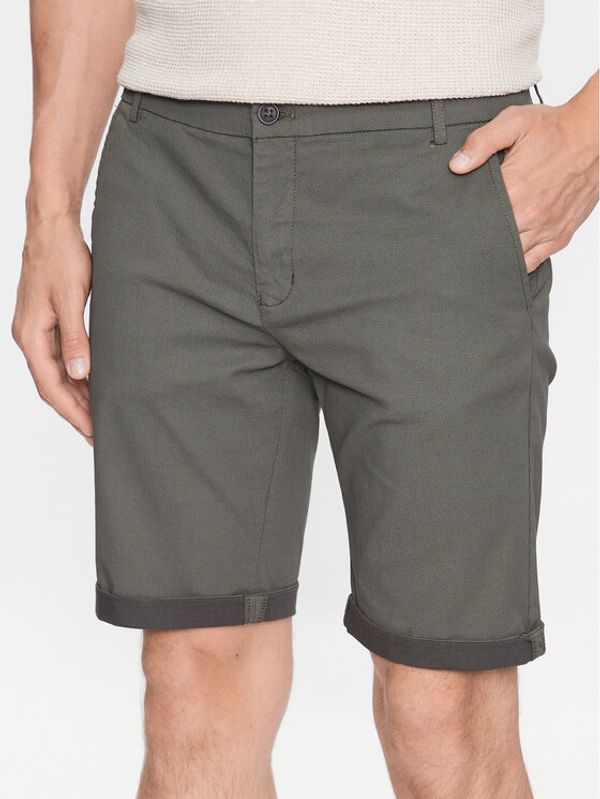 Lindbergh Lindbergh Kratke hlače 30-505048 Zelena Slim Fit