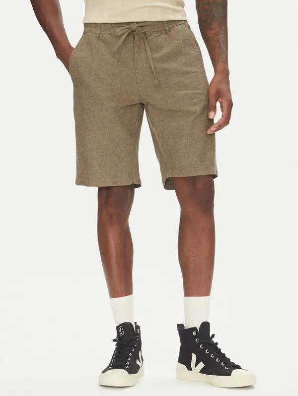 lindbergh Lindbergh Kratke hlače 30-508003 Bež Relaxed Fit